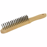 BROSSE MANCHE BOIS - INOX  - TIVOLY - brossage - Référence: XT202510006 - Vue 1 - Outil professionnel