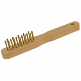 BROSSE MANCHE BOIS BOUGIE - LAITON ROND  - TIVOLY - brossage - Référence: XT202510008 - Vue 1 - Outil professionnel