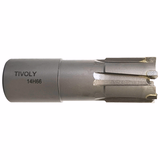 Fresa hueca PARA RAÍLES | Serie corta | Dientes de metal duro (Caja colgante) Ø: 24 / Øint: 16 / L: 60 - TIVOLY - fresado hueco - Referencia: 10370712400 - Vue 1 - Herramienta profesional