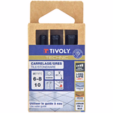 3 piezas - Brocas diamantadas soldadas taladrado con refrigeración Ø6-8-10 mm  - TIVOLY - taladrado - Referencia: 12001820001 - Vue 2 - Herramienta profesional