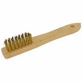 Brosse BOUGIE - Manche bois - Garniture laitonné ESSENTIAL (Vrac) - TIVOLY - brossage - Référence: 1T21011 - Vue 1 - Outil professionnel