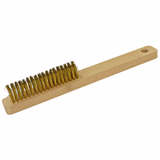 Brosse BIJOUTIER -À main -Manche bois FSC -Garniture métallique ESSENTIAL (Vrac) - TIVOLY - brossage - Référence: 1T21151 - Vue 1 - Outil professionnel