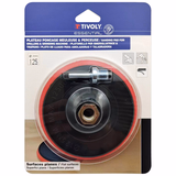 Plateau ponceur auto agrippant - mixte : meuleuse/perceuse Ø 125mm  - TIVOLY - ponçage - Référence: XT10162016022 - Vue 2 - Outil professionnel