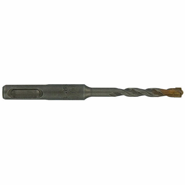Ø: 6 / HAMMER4 concrete drill bit with 4 cutters - SDS+ - L110 mm (Hanging SDS clip) / L: 110 - TIVOLY - drilling - Reference: 10981030600 - Image principale - Professional Tool