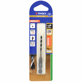 Ø: 3 / Foret bois 3 pointes Shock Serie -Queue hexagonale (Blister) / L: 80 - TIVOLY - perçage - Référence: 10803720300 - Vue 2 - Outil professionnel