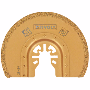 Lame de scie segmentée carbure - Ø87mm  - scies oscillantes - Référence: XT512520002 - Outil professionnel - Tivoly