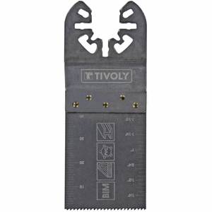 Lame de scie plongeante bi-métal cobalt 8% - 34*40mm  - scies oscillantes - Référence: XT512120003 - Outil professionnel - Tivoly