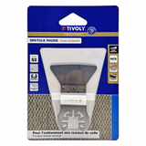 Espátula rígida - 52mm  - TIVOLY - serrado - Referencia: XT512420001 - Vue 2 - Herramienta profesional