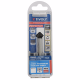 Avellanador HSSE5% cobalto Recubrimiento TiAlN DIN335C a 90º Mango cilíndrico - TIVOLY - fresado - Referencia: 1036631 - Vue 2 - Herramienta profesional