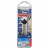 Avellanador HSSE5% cobalto Recubrimiento TiAlN DIN335C a 90º Mango cilíndrico (Caja colgante) / Ø: 20.5 / L: 63 - TIVOLY - fresado - Referencia: 10366312050 - Vue 2 - Herramienta profesional