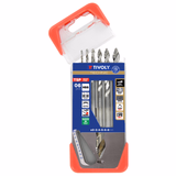 6 Forets métaux HSS taillé meulé affûtage Tivoly Smart Point Ø 1 à 8mm  - TIVOLY - perçage - Référence: 11457070002 - Vue 2 - Outil professionnel