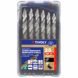 25 HSS metal drill bit Grinding Tivoly Smart Point Ø 1 to 13 mm  - TIVOLY - drilling - Reference: 11457070017 - Vue 2 - Professional Tool