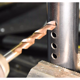 Ø: 4.5 / L: 80 / Fully ground HSS metal drill bit -DIN338 -h8 -Tivoly Smart Point Grinding (Plastic sleeve) - TIVOLY - drilling - Reference: 11457040450 - Vue 6 - Professional Tool