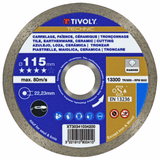 Disco DIAMANTE -AZULEJOS -Gama Best-Sellers TECHNIC (Caja colgante) - TIVOLY - tronzado - Referencia: XT31231 - Vue 1 - Herramienta profesional