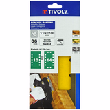 Patin AUTO-AGRIPPANT -115x230mm -Pour ponceuse vibrante (Etui carton) / Dim 115x230 / Gr : 80 - TIVOLY - ponçage - Référence: XT10122012251 - Vue 2 - Outil professionnel