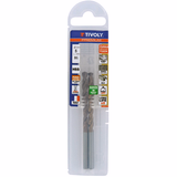 Ø: 5 / L: 86 / Foret métaux FURIUS taillé meulé HSS -Revêtu FUSIO -DIN338 -h8 -Pointe en croix (Etui plastique) - TIVOLY - perçage - Référence: 11454140500 - Vue 2 - Outil professionnel