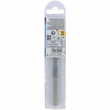 Ø: 11 / L: 142 / TBX HSS-E5 (5% cobalt) metal drill bit - BLADE coated - 4 faces (Plastic sleeve) - TIVOLY - drilling - Reference: 11456141100 - Vue 3 - Professional Tool