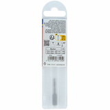 Ø: 3 / L: 38 / Foret métaux monobloc taillé meulé HSS -Pointe en croix -Queue hexagonale (Etui plastique) - TIVOLY - perçage - Référence: 11437040300 - Vue 3 - Outil professionnel