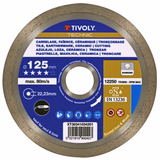 Disque DIAMANT -CARRELAGES -Gamme Best Sellers (Boite brochable) / Ø: 125 / Ep: 1.5 - TIVOLY - tronçonnage - Référence: XT30341034201 - Vue 1 - Outil professionnel