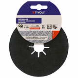 Disque FIBRE ZIRCONIUM (Cartonnette brochable) / Dim Ø125 / Gr : 50 - TIVOLY - ponçage - Référence: XT10112011326 - Vue 2 - Outil professionnel