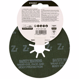 ZIRCONIUM FIBRE disc (Hanging cardboard) / Dim Ø125 / Gr : 24 - TIVOLY - sanding - Reference: XT10112011325 - Vue 3 - Professional Tool