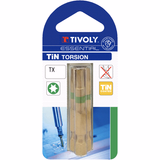 Punta de atornillar -Torsión TiN -Para tornillo Torx ESSENTIAL (Blíster) - TIVOLY - atornillado - Referencia: 1152242 - Vue 2 - Herramienta profesional
