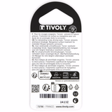 Screwdriver bit - IMPACT Torsion diamond - For Torx screws TECHNIC (Blister) - TIVOLY - screwdriving - Reference: 1152352 - Vue 3 - Professional Tool