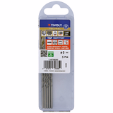 Ø: 3 / L: 61 / Fully ground HSS metal drill bit -DIN338 -h8 -Tivoly Smart Point Grinding (Hanging box) - TIVOLY - drilling - Reference: 11457060300 - Vue 2 - Professional Tool