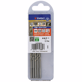 Ø: 4.2 / L: 75 / Foret métaux TSP HSS taillé meulé -DIN338 -h8 -Affûtage Smart Point (Boite brochable) - TIVOLY - perçage - Référence: 11457060420 - Vue 2 - Outil professionnel