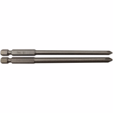 Screwdriver bit - Extra long - For Phillips screws (Blister) N°: N1-2 / L: 120 - TIVOLY - screwdriving - Reference: 11510820001 - Vue 1 - Professional Tool