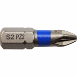 Embout de vissage -Torsion -Pour vis Pozidriv (Blister) N°: N2 / L: 25 - TIVOLY - vissage & serrage - Référence: 11520220200 - Vue 1 - Outil professionnel