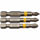 Embout de vissage -Torsion -Pour vis Phillips (Blister) N°: N1-2-3 / L: 50 - TIVOLY - vissage & serrage - Référence: 11520820001 - Vue 1 - Outil professionnel