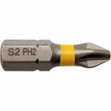 10 puntas PH2 torsion  - TIVOLY - atornillado - Referencia: 11522020001 - Vue 1 - Herramienta profesional