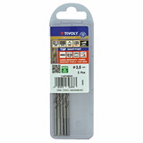 Ø: 3.5 / L: 70 / Foret métaux TSP HSS taillé meulé -DIN338 -h8 -Affûtage Smart Point (Boite brochable) - TIVOLY - perçage - Référence: 11457060350 - Vue 2 - Outil professionnel