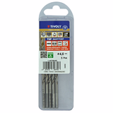 Ø: 4.5 / L: 80 / Foret métaux TSP HSS taillé meulé -DIN338 -h8 -Affûtage Smart Point (Boite brochable) - TIVOLY - perçage - Référence: 11457060450 - Vue 2 - Outil professionnel