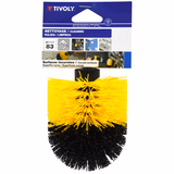 Brosse RONDE -Pour perceuse -Fil souple Polypropylène -Nettoyage tous matériaux (Cartonnette brochable) / Ø: 83 / 0.50 - TIVOLY - brossage - Référence: XT202220003 - Vue 2 - Outil professionnel