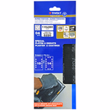 Patin MAILLE SPÉCIAL PLATRE -115x280mm -Pour ponceuse vibrante (Etui carton) / Dim 115x280 / Gr : 40/80/120 - TIVOLY - ponçage - Référence: XT10122019106 - Vue 2 - Outil professionnel