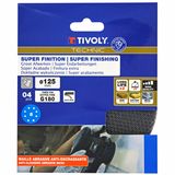 MESH disc -EASY-FIX - Ø125 mm - For eccentric sander (Carton sleeve) / Dim Ø125 / Gr : 180 - TIVOLY - sanding - Reference: XT10112019123 - Vue 2 - Professional Tool