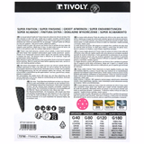 MESH disc - EASY-FIX - Ø150 mm - For eccentric sander (Carton sleeve) / Dim Ø150 / Gr : 180 - TIVOLY - sanding - Reference: XT10112019113 - Vue 3 - Professional Tool