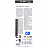 MESH pad - 93x230 mm - For orbital sander (Carton sleeve) / Dim 93x230 / Gr : 80 - TIVOLY - sanding - Reference: XT10122019081 - Vue 3 - Professional Tool