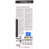 MESH pad - 93x230 mm - For orbital sander (Carton sleeve) / Dim 93x230 / Gr : 120 - TIVOLY - sanding - Reference: XT10122019082 - Vue 3 - Professional Tool