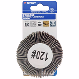 ABRASIVE FLAP wheel (Hanging cardboard) / Dim Ø60x30 / Gr : 120 - TIVOLY - sanding - Reference: XT10152015033 - Vue 2 - Professional Tool