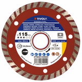 Disque DIAMANT -MULTI MATERIAUX -Gamme Économique (Boite brochable) / Ø: 115 / Ep: 1.6 - TIVOLY - tronçonnage - Référence: XT30341034004 - Vue 1 - Outil professionnel
