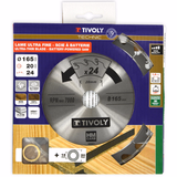Ultra thin circular saw blade - Flow rate - For wood, plaster, plastic. TECHNIC (Carton sleeve) - TIVOLY - sawing - Reference: XT50934 - Vue 2 - Professional Tool