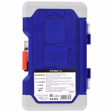 28 pièces -Coffret RANGER -Spécial perçage multi-matériaux et vissage  - TIVOLY - mallettes mixtes - Référence: 11901170063 - Vue 2 - Outil professionnel