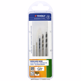 Set of 5 Wood Bits 3 Points Ø1-1.5-2-2.5-3 mm  - TIVOLY - accessories - Reference: 10863870004 - Vue 2 - Professional Tool