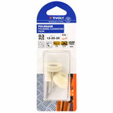 3 mini-cepillos de fieltro Ø12-25-25 mm (cepillo, cortador, circular)  - TIVOLY - accesorios - Referencia: 11109020001 - Vue 2 - Herramienta profesional