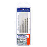 Juego de 6 mini brocas HSS Ø0,8-1-1,5-2-2,5-3 mm  - TIVOLY - accesorios - Referencia: 11437770006 - Vue 2 - Herramienta profesional