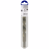 Ø: 18 / L: 191 / Broca para metal HSS Cobalto - mango reducido - Punta escalonada - DIN338 - h8 -Afilado Tivoly Smart Point (Tubo colgante) - TIVOLY - taladrado - Referencia: 11457241800 - Vue 4 - Herramienta profesional