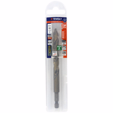 Ø: 10 / L: 133 / Foret métaux TSP HSS Cobalt taillé meulé - queue hexagonale -DIN338 -h8 -Affûtage Smart Point (Etui plastique) - TIVOLY - perçage - Référence: 11457341000 - Vue 2 - Outil professionnel